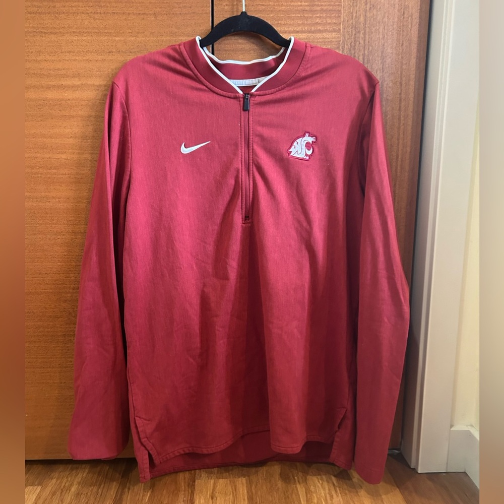 Nike Washington State Cougars Quarter-Zip Pullover